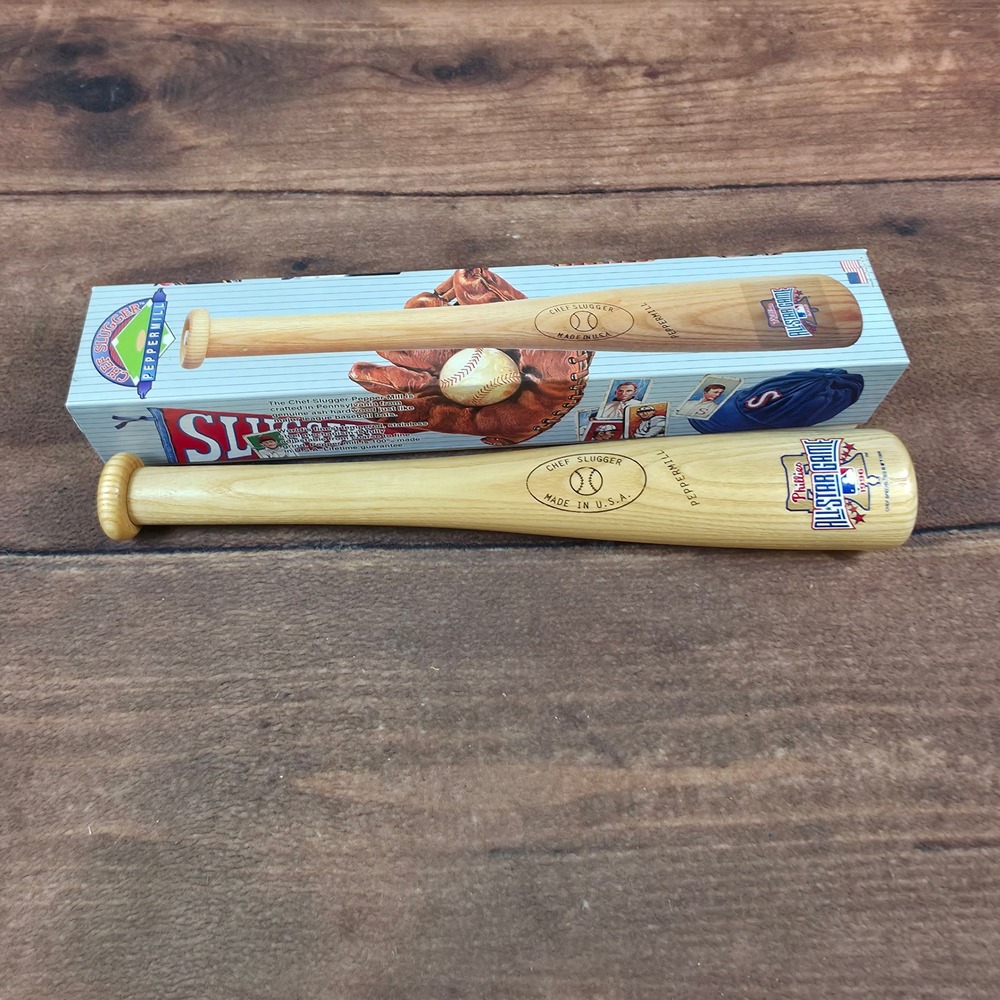 Chef Specialties Peppermill 14" Wood Excellent 1996 MLB All-Star Game Phillies